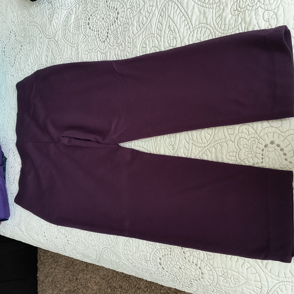 Chico's Purple Slip-on Ankle Pant - Size 6 (Chico's equivilant = .5/Small)